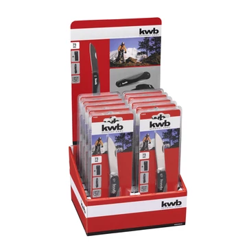 KWB CLASSIC HOBBY POCKET KNIFE IN A DISPLAY  hobbi több funkciós zsebkés   10 db/display  49016120