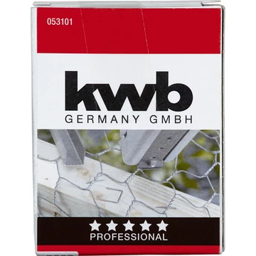 KWB PROFI HIGH QUALITY STEEL STAPLES Type 053/353 extra erős tűzőkapocs 11,4 x 10 mm  5000 db  49053101