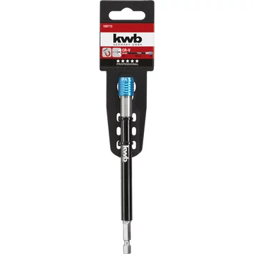KWB EXPERT QUICK CHANGE, QUICK-RELEASE LONG BITHOLDER mágneses hosszú bittartó adapter 1/4"  ISO 1173, E 6.3  150 mm  49100715