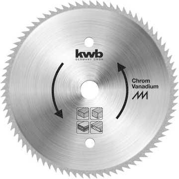 KWB PROFI CrV fűrészlap  190 x 30 x 1,4 mm  fogak: 100