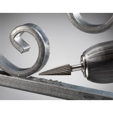 KWB EXPERT HSS CONICAL POINTED ROTARY BURRS
hengeres befogású turbómaró fémekhez
profil: kúp
13 x 30 x 6 mm