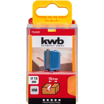 KWB EXPERT TCT FLUTE CUTTER horonymarókés   8 x 18 mm     49754320