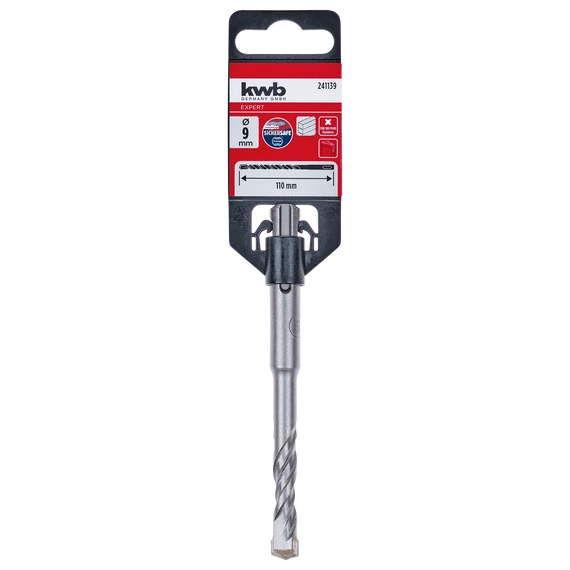 KWB EXPERT HM, TCT SDS PLUS HB4 HAMMER DRILL BIT két élű beton fúrószár  110/50 x 9 mm  49241139