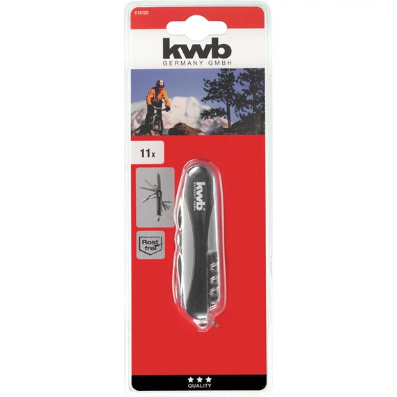 KWB CLASSIC HOBBY POCKET KNIFE IN A DISPLAY hobbi több funkciós zsebkés     49016120