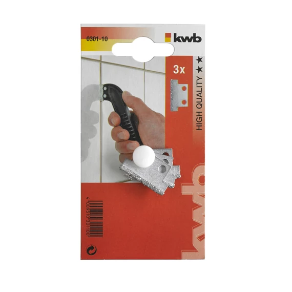 KWB PROFESSIONAL TCG GROUT RAKES BLADE volfrám-karbid fugakaparó penge for: 49030100  27 mm  49030110