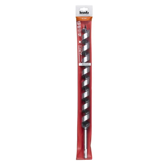 KWB EXPERT CrV LONG AUGER DRILL BIT   hatlap befogású auger fúrószár  460/390 x 28.0 mm  49042428