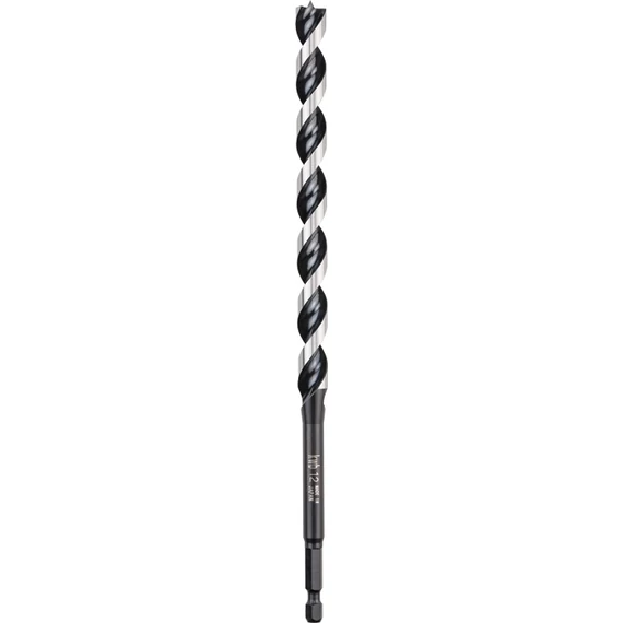 KWB PROFESSIONAL LONGER BATTERY LIFE CrV 3-S JAPAN LONG AUGER BIT  
hexagon befogású auger fúrószár  
235/160 x 8,0 mm
49042908
