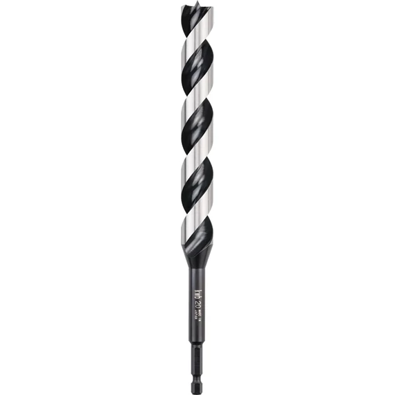 KWB PROFESSIONAL LONGER BATTERY LIFE CrV 3-S JAPAN LONG AUGER BIT  
hexagon befogású auger fúrószár  
235/160 x 20.0 mm
49042920