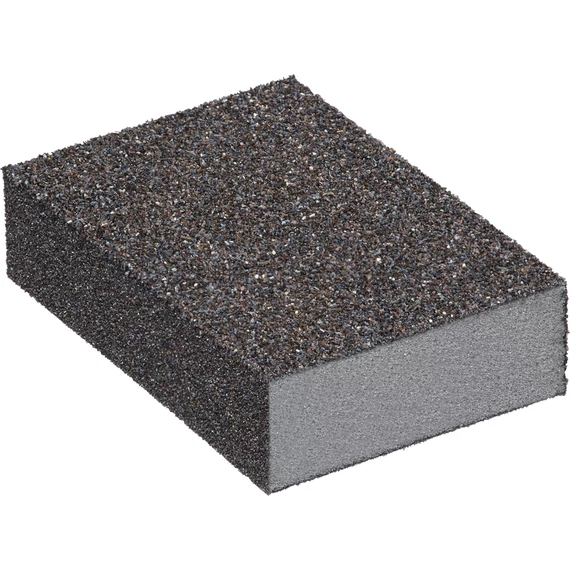 KWB EXPERT SANDING SPONGE UNI-SCHLEIFIX for WOOD AND METAL "medium + durva" csiszolószivacs 100 x 70 x 26 mm  49089131