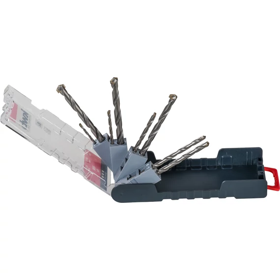 KWB CLASSIC HM, TCT HAMMER DRILL BIT SEThengeres fúrószár klt.  8 db   3, 4, 5, 6, 7, 8, 9, 10 mm49109145  