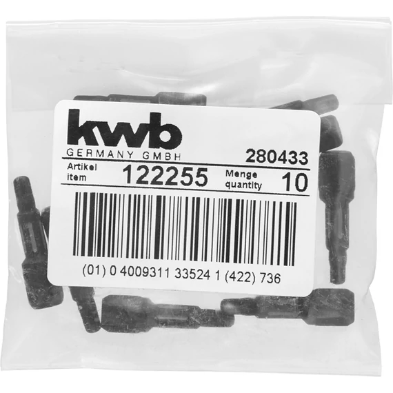 KWB TORSION TORX T15 torziós behajtó bit 25 mm  10 db     49122255