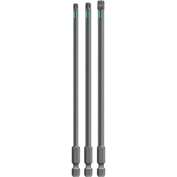 KWB TORSION TAMPER TORX TT25, TT30, TT40 torziós behajtó bit 150 mm  3 db       49123344