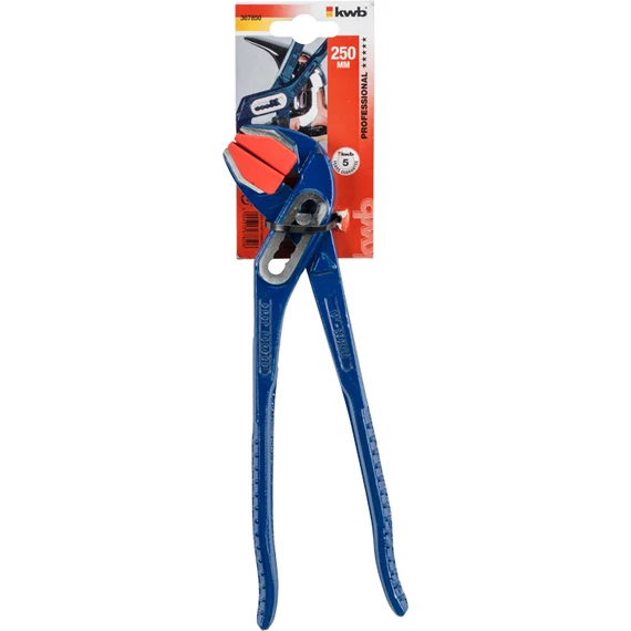 KWB PROFI CrV WATERPUMP PLIERS vízpumpafogó befogópofa burkolattal  240 mm      49367850