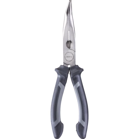 KWB PROFI CrV BENT LONG NOSE PLIERShajlított végű kúpos rádió-telefon fogó 200 mm   49382610