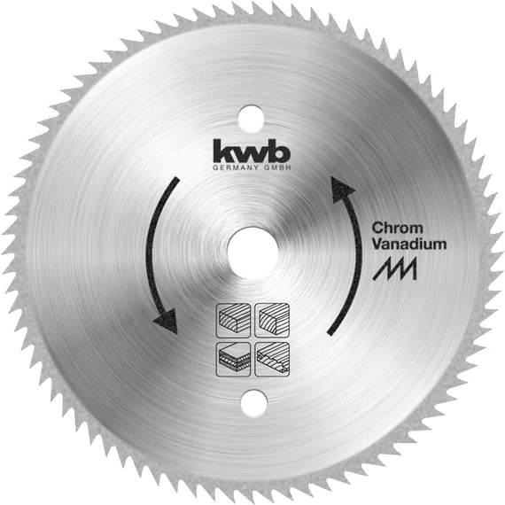 KWB PROFI CrV fűrészlap  190 x 30 x 1,4 mm  fogak: 100