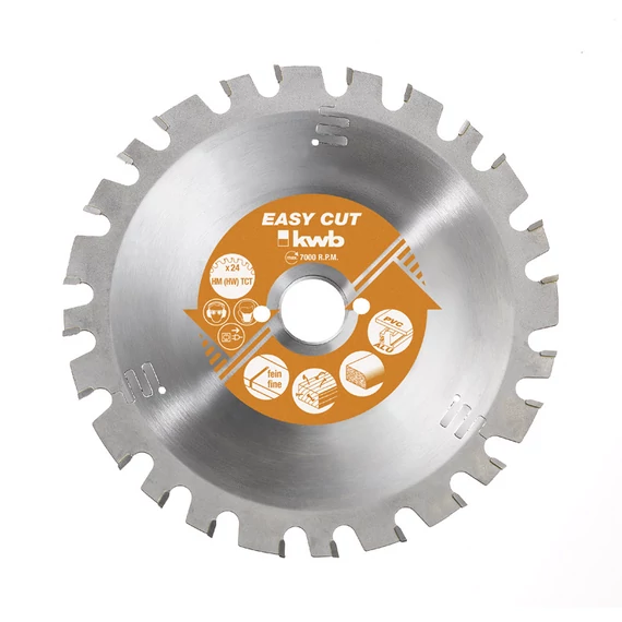 KWB PROFESSIONAL EASY CUT TCT  190 x 30 x 1,8 mm  fogak: 30      49586933