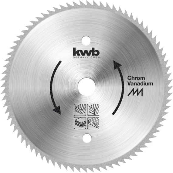 KWB PROFI CrV fűrészlap  230 x 30 x 1,6 mm  fogak: 100