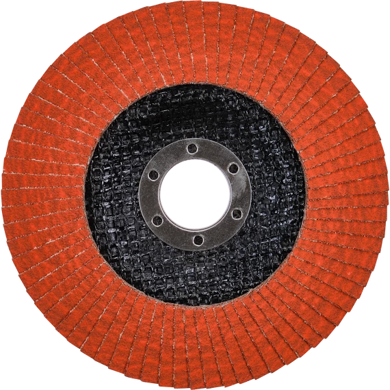 KWB PROFI CERAMIC ABRASIVE FLAP DISC FOR METAL G100 125 x 22,23 mm