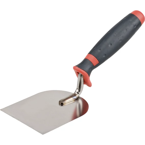 KWB PROFESSIONAL INOXPLASTERING SPATULA TROWEL
gipszelő INOX kőműves-vakolókanál,két komponensű kémiailag semlegesített, ergonomikus csúszásmentes markolat,
ideális bonyolult befejező munkákhoz, gipszeléshez, minden típusú habarcs és vakoló anyaghoz
110 x