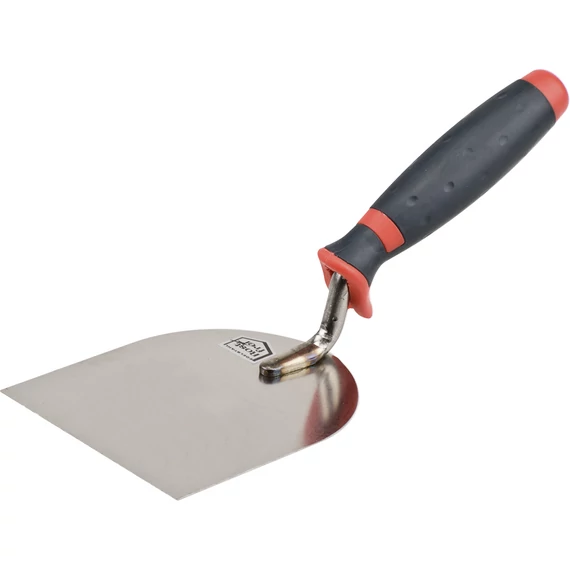KWB PROFESSIONAL INOX PLASTERING SPATULA TROWEL
gipszelő INOX kőműves-vakolókanál,két komponensű kémiailag semlegesített, ergonomikus csúszásmentes markolat,
ideális bonyolult befejező munkákhoz, gipszeléshez, minden típusú habarcs és vakoló anyaghoz
160 
