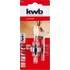Kép 1/3 - KWB EXPERT CrV WOOD DRILL SET WITH SLIP-ON COUNTERSINK AND DEPTH STOP süllyesztő fúró C45 szénacél mélység határólóval  3.0 mm  49513103