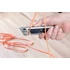 Kép 5/5 - KWB PROFI TRAPEZOID BLADE SAFETY KNIFE WITH CORD CUTTER   fémházas trapéz prngés kés    49013310