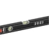 Kép 3/7 - KWB PROFESSIONAL ALUMINIUM SPIRIT LEVELVPA által tesztelt és minősített precíz vízmérték függőleges és vízszintes libellákkal 400 mm  49065040