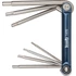 Kép 1/3 - KWB EXPERT CrV T-KEY WRENCH SETDIN 911 CrV acél nikkel bevont összecsukható torx klt. 7 db    49147000