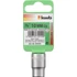 Kép 1/2 - KWB PROFESSIONAL CrV PROFI SOCKETS 3/8" DRIVE matt króm dugófej  10.0 mm   49372210