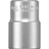Kép 2/2 - KWB PROFESSIONAL CrV PROFI SOCKETS 1/2" DRIVE   CrV acél hullámprofilú matt króm dugófej    19.0 mm    49372319