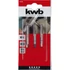 Kép 1/3 - KWB PROFESSIONAL HSS-G HAND TAPS SET metrikus kézi menetfúró 50 x 19 x 6.0 mm    M6   menetemelkedés: 1.0   49443306