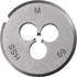 Kép 2/3 - KWB PROFESSIONAL HSS ROUND DIE kézi menetmetsző menetemelkedés: 0.7   M4   25 mm    49444004