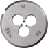 Kép 2/3 - KWB PROFESSIONAL HSS ROUND DIE kézi menetmetsző menetemelkedés: 0.8   M5   25 mm    49444005
