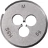 Kép 2/3 - KWB PROFESSIONAL HSS ROUND DIE  kézi menetmetsző menetemelkedés: 1.0   M6   25 mm    49444006