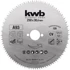 Kép 1/2 - KWB PROFI CrV fűrészlap  250 x 30 x 1,6 mm  fogak: 120