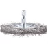 Kép 3/4 - KWB PROFI INOX WHEEL BRUSH WITH STAINLESS STEEL WIRE CRIMPED csapos kerékkefe normál vastag durva  0,3 x 75 x 6 mm    49609830