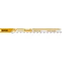 Kép 2/3 - KWB PROFI HCS JIGSAW BLADE szúrófűrészlap 2 db fog távolság: 2,5 mm  100/77 mm  finom, tiszta egyenes vágásU-befogás      49620130