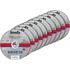 Kép 1/2 - KWB CLASSIC EXTRA THIN-CUT CUTTING DISC for INOX
125 x 22,23 x 1,0 mm 10 db/alu.doboz