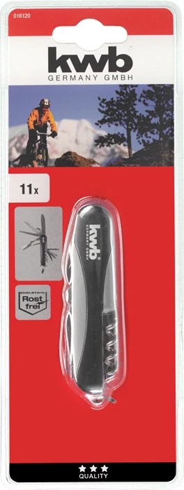 KWB CLASSIC HOBBY POCKET KNIFE IN A DISPLAY hobbi több funkciós zsebkés     49016120