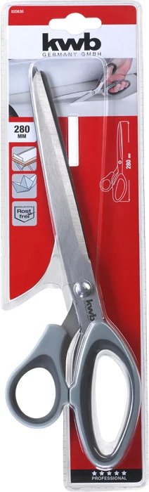 KWB PROFESSIONAL WALLPAPER SCISSORS INOX   tapétavágó olló   130/280 mm    49020630