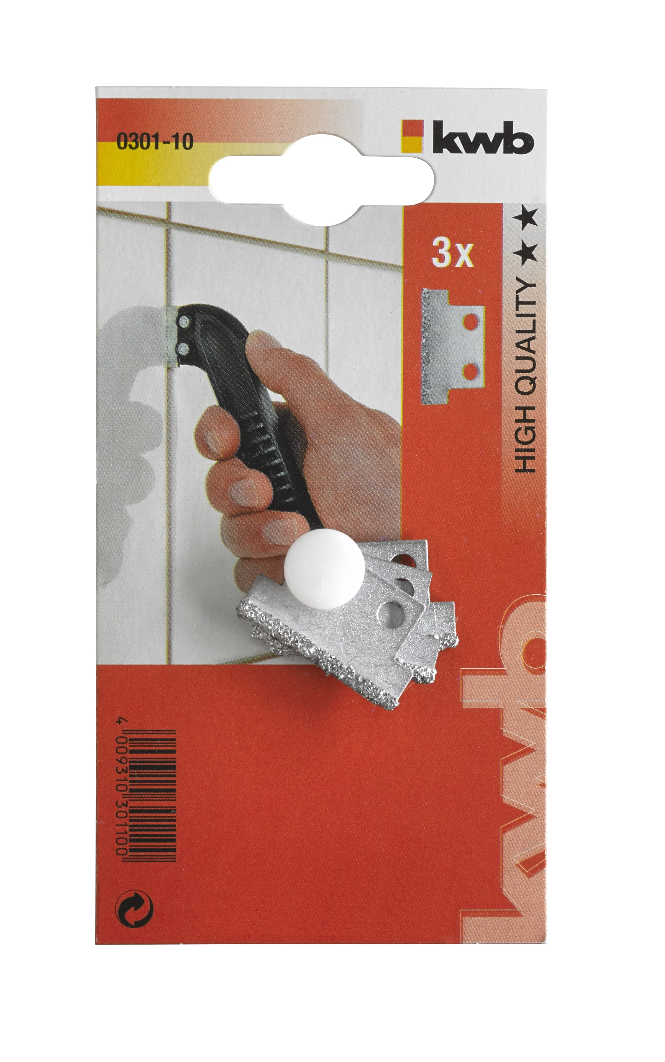 KWB PROFESSIONAL TCG GROUT RAKES BLADE volfrám-karbid fugakaparó penge for: 49030100  27 mm  49030110