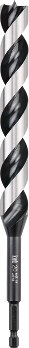 KWB PROFESSIONAL LONGER BATTERY LIFE CrV 3-S JAPAN LONG AUGER BIT  
hexagon befogású auger fúrószár  
235/160 x 20.0 mm
49042920