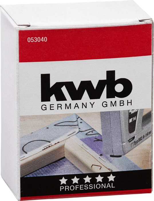 KWB PROFI HIGH QUALITY STEEL STAPLES Type 053 tűzőkapocs 11,4 x 4 mm  5000 db  49053040