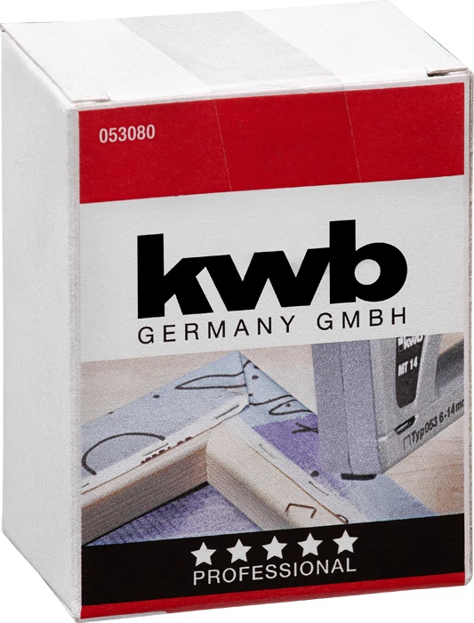 KWB PROFI HIGH QUALITY STEEL STAPLES Type 053 tűzőkapocs 11,4 x 8 mm  5000 db 49053080