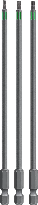 KWB TORSION TAMPER TORX TT10, TT15, TT20 torziós behajtó bit 150 mm  3 db     49123343