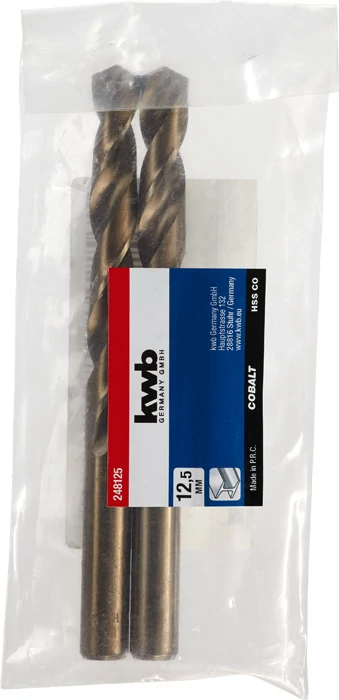 KWB PROFESSIONAL HSS-G CO TWIST METAL DRILL hengeres fémfúrószár  12,5 mm   49248125