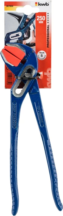 KWB PROFI CrV WATERPUMP PLIERS vízpumpafogó befogópofa burkolattal  240 mm      49367850