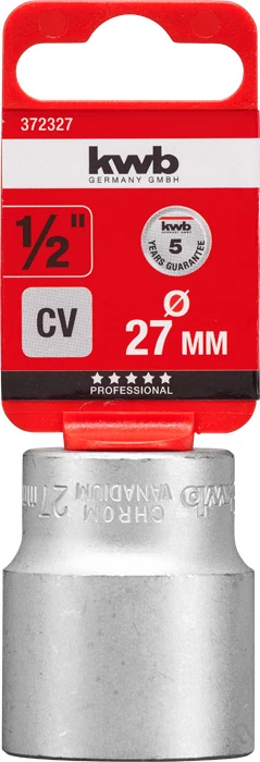 KWB PROFESSIONAL CrV PROFI SOCKETS 1/2