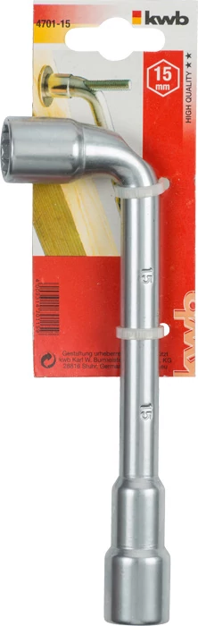 KWB EXPERT L-HANDLE SOCKET WRENCH   pipakulcs  15 mm    49470115