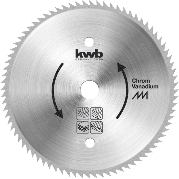 KWB PROFI CrV fűrészlap  190 x 30 x 1,4 mm  fogak: 100
